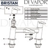 Bristan Pisa Bath Filler Spares